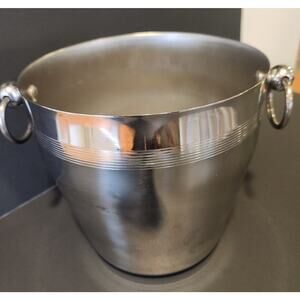 Stainless Steel Wine Cooler Wine / Champagne / Ice Bucket by Corby Hall